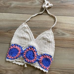 Urban Outfitters Crochet Crop Top - size S